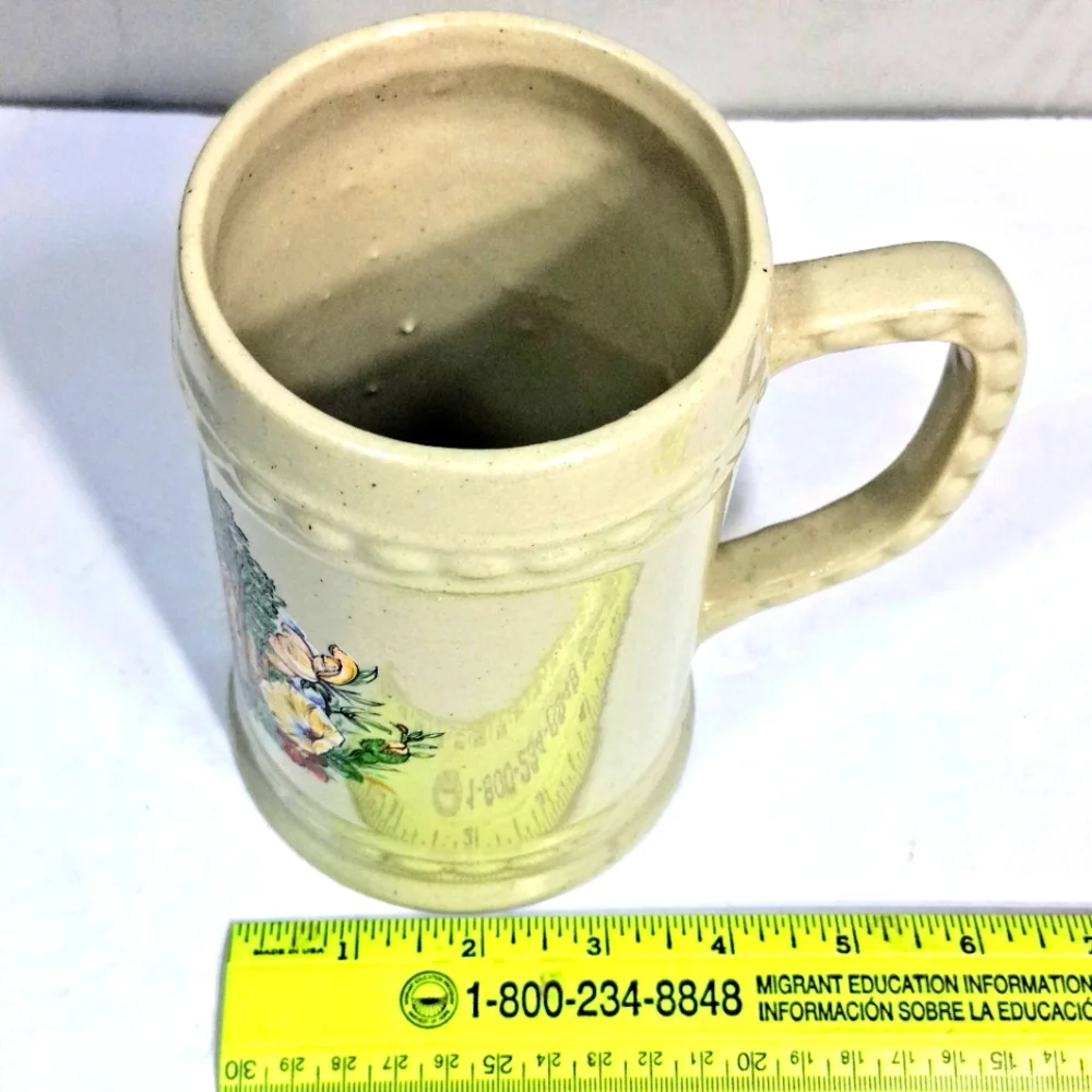 Kosin Schierling Commemorative 1984 Vintage Ceramic German Beer Stein/Mug